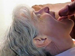 XHamster Porno - Grey Haired Granny Blowjob And Cum In Her Mouth Porn 80
